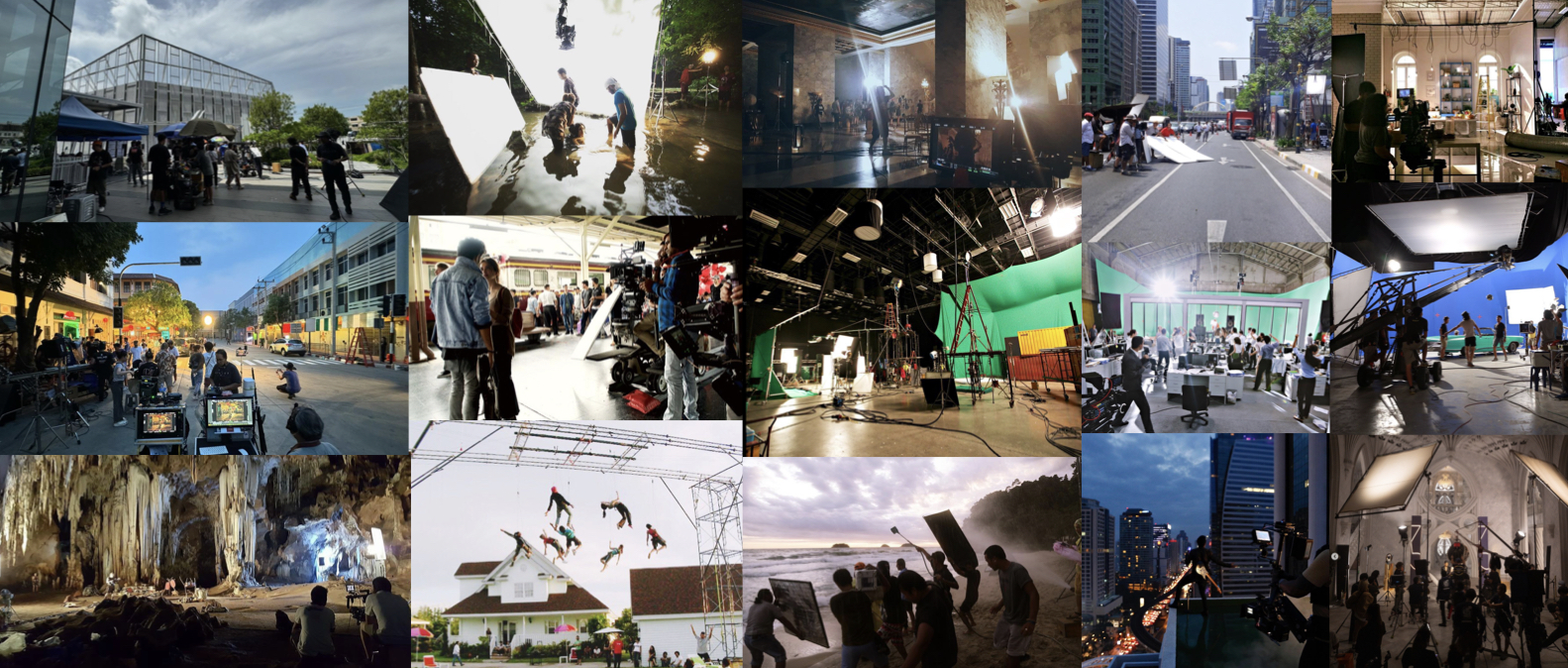 commercials movies or televison series filmed or shot on location in thailand,